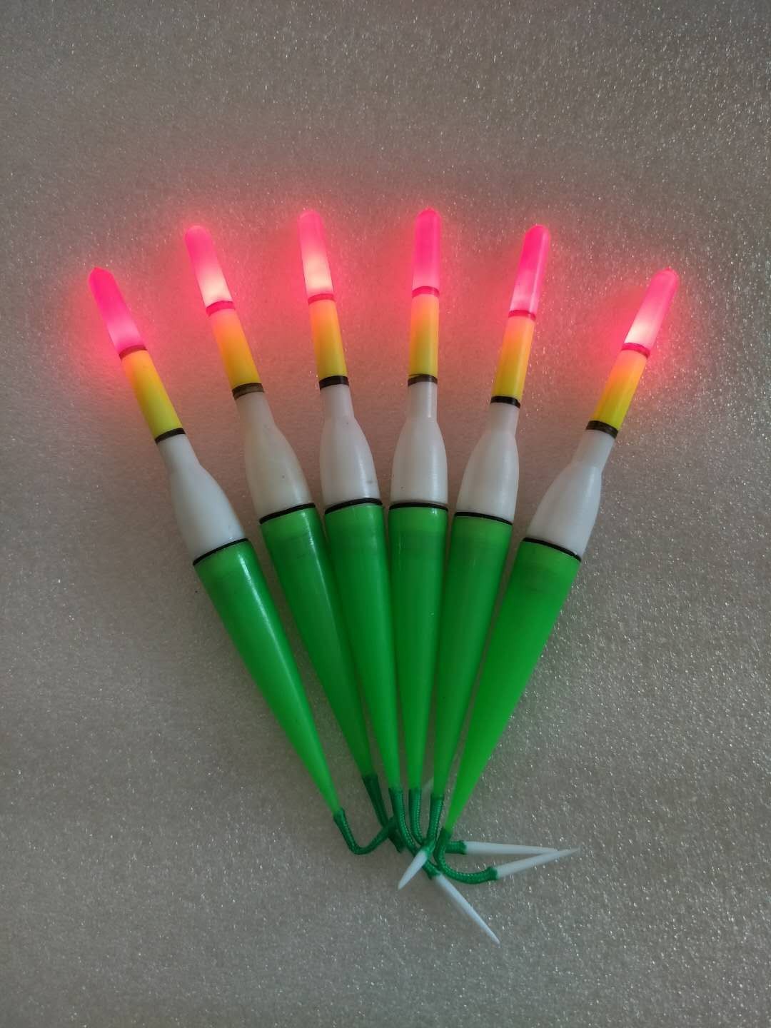 塑料电子浮漂 夜光电子立式鱼漂 防水夜钓电子标渔具