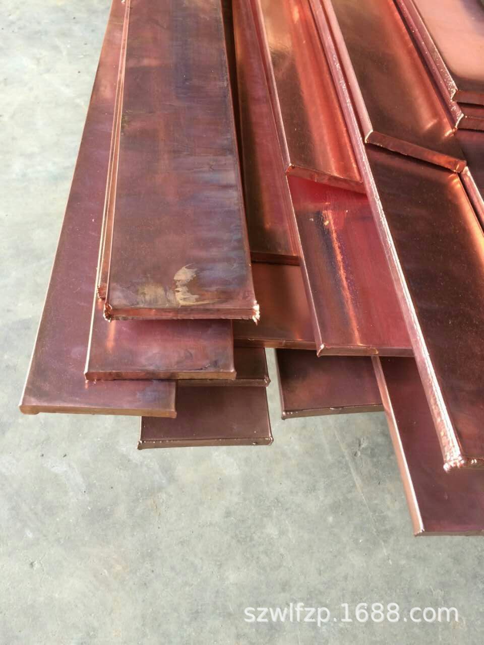 供应铜包钢扁钢|镀铜扁钢,质量可靠,可定做.