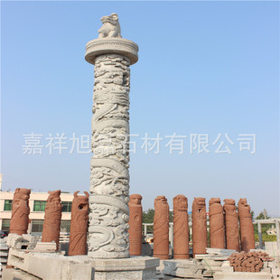 盘龙柱雕刻图片