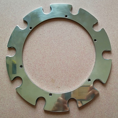 304不锈钢固定压片夹套件五金冲压产品反光面倒角