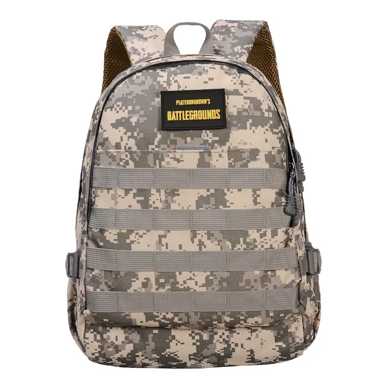 吃鸡三级包户外双肩包男女学生包尼龙布背包