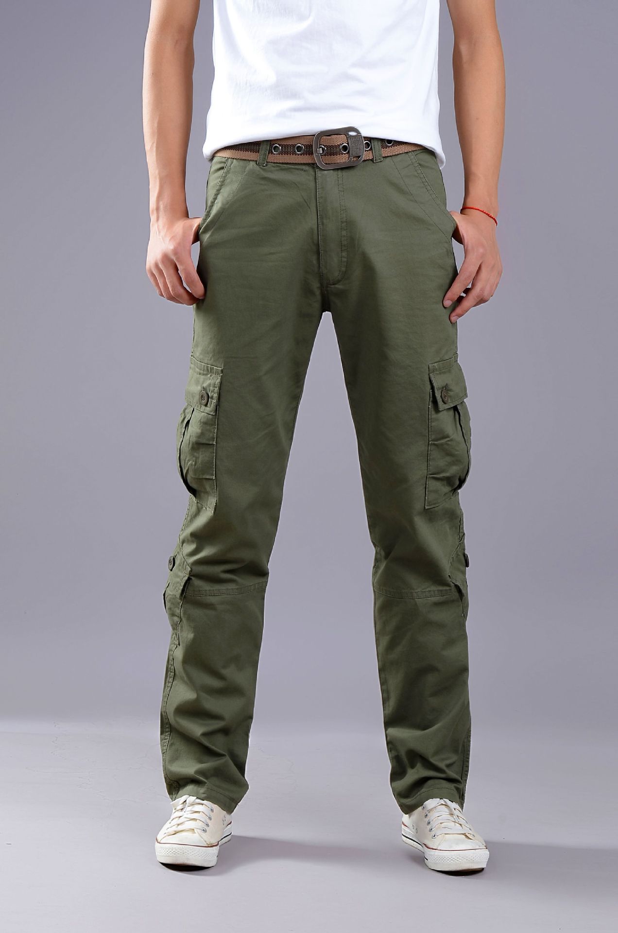 新款休闲欧美军裤男工装裤迷彩裤男长裤多口袋户外战术特种兵军装