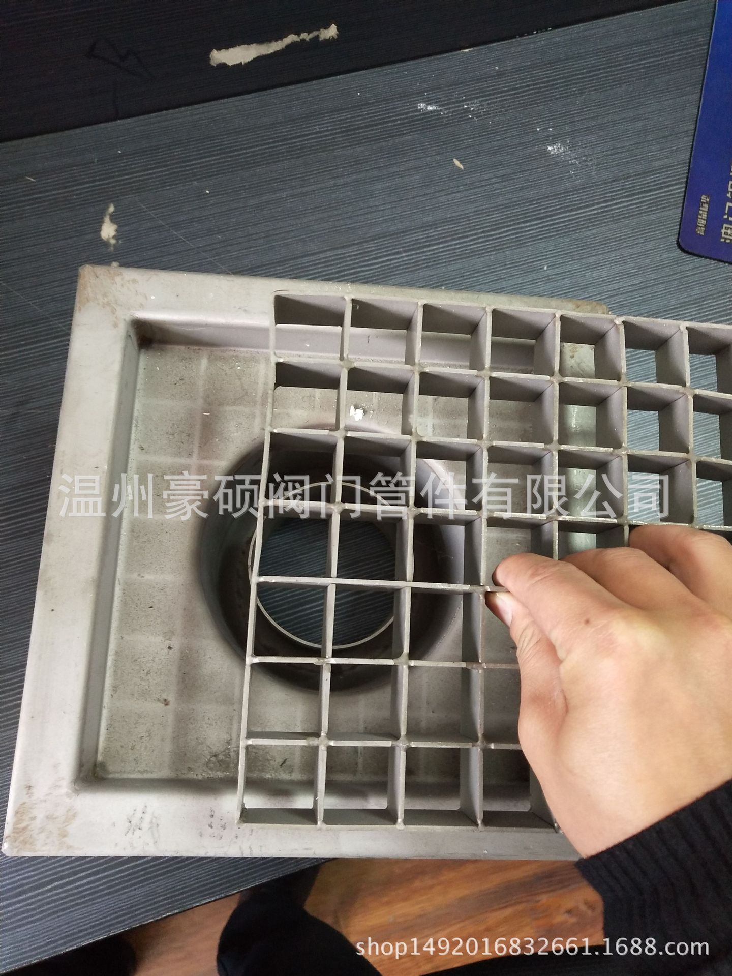 工业级不锈钢304网框式地漏 不锈钢洁净地漏 带水封地漏