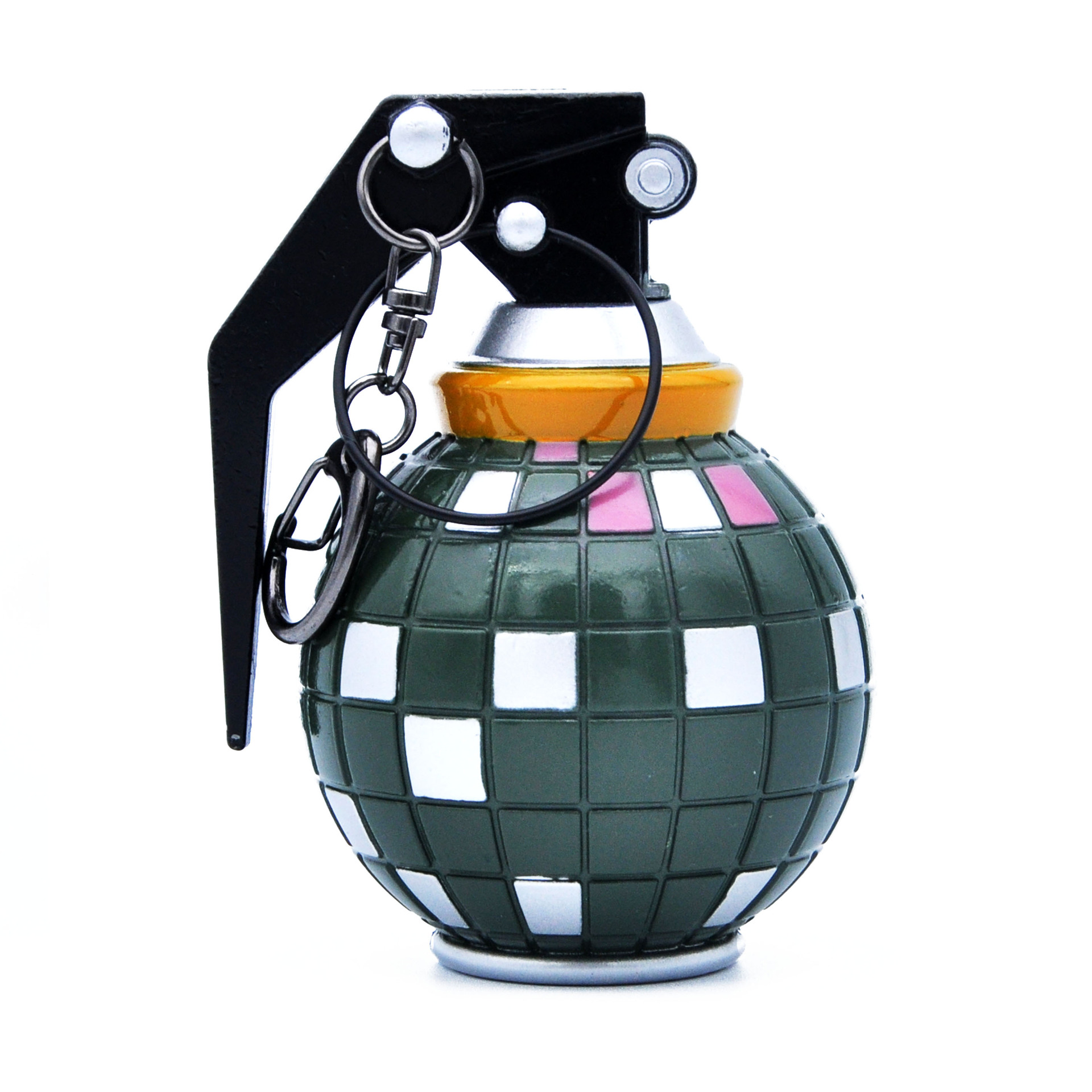 堡垒fortnite之夜周边 大号尬舞手雷钥匙扣 合金武器模型玩具