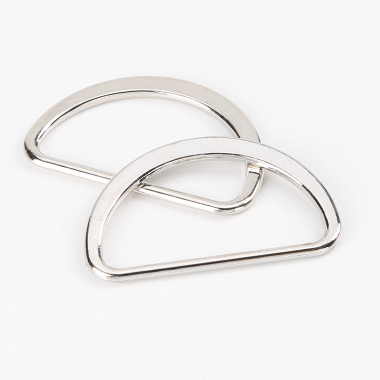 厂家直销金属d形环五金箱包衣服背包扣半圆环d字扣d字环饰品配件