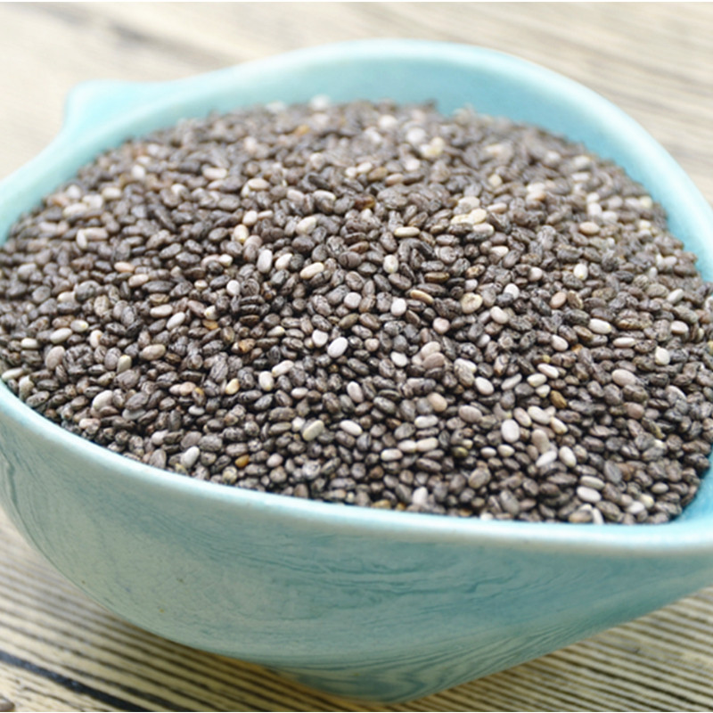 墨西哥奇亚籽 奇异籽 chia seed鼠尾草种子 量大价优 500g/袋代餐