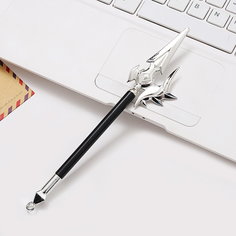 创意 兵器笔 长枪武器中性笔 办公黑色水性笔 学生文具用品 奖品