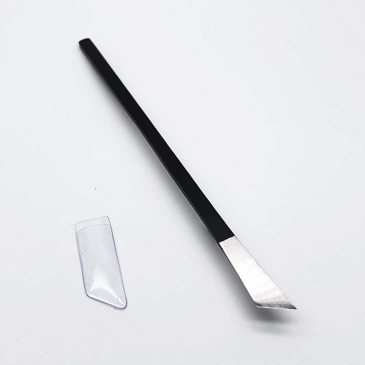 散装喷漆大号160美甲修脚刀斜刀5cr13不锈钢已开刃斜口刀