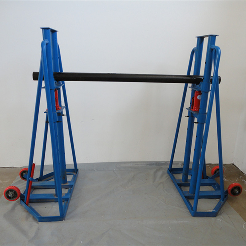 鼎力电动放线架 光纤放线架 简易放线架 立式放线盘架