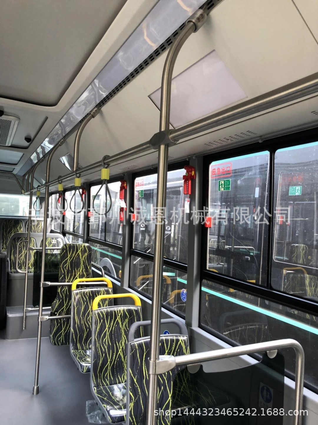 新能源公交车配件不锈钢扶手杆四通健身器材连接护栏连接四通栏杆