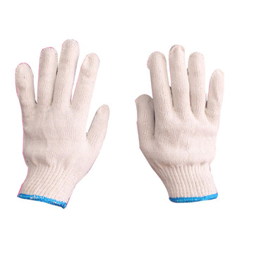 白色针织灯罩棉劳保纱线手套-阿里巴巴