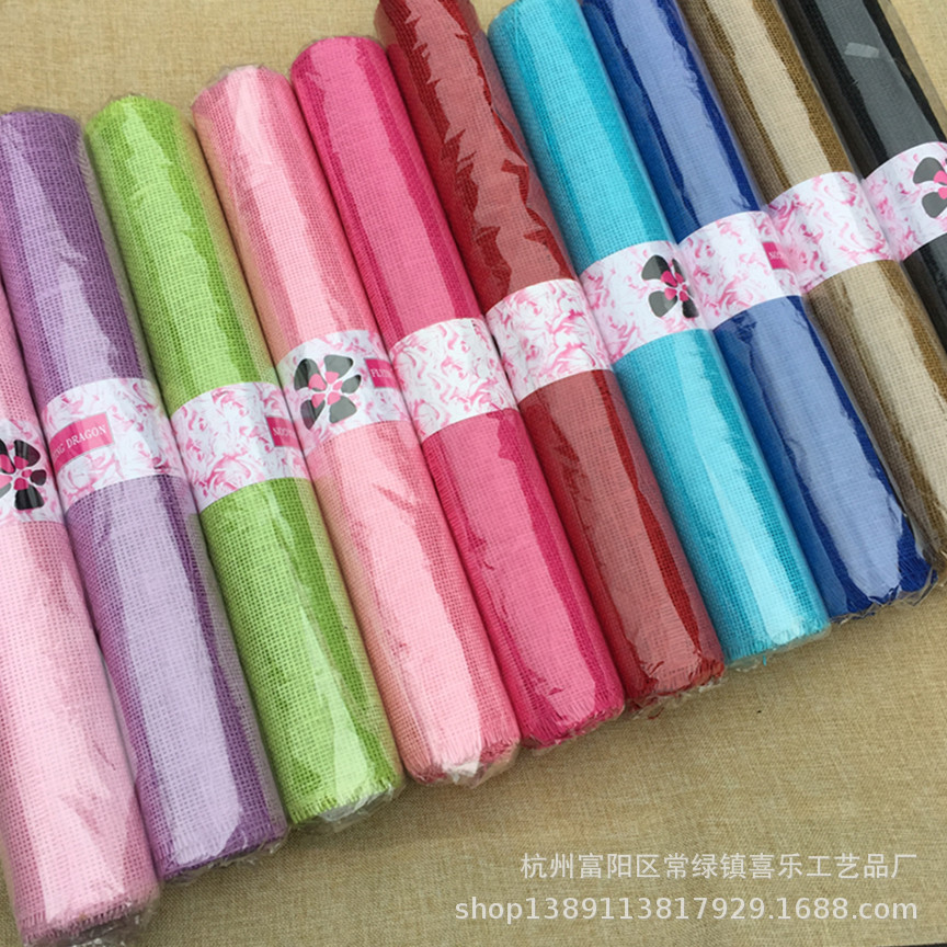 Lafite Straw Mat Flower Packaging Material Flowers Gift Present Wrapping Paper Cloth Hand Bouquet Packaging Material