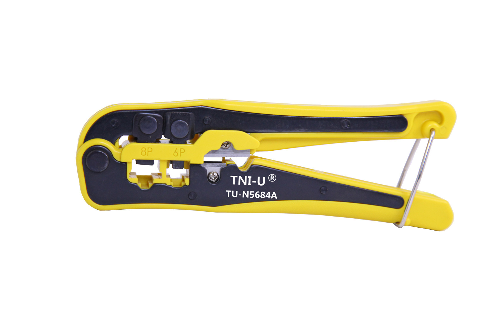 德利优 网线钳 网络钳 剥网线电缆 水晶头端子钳剪线钳tu-n5684a