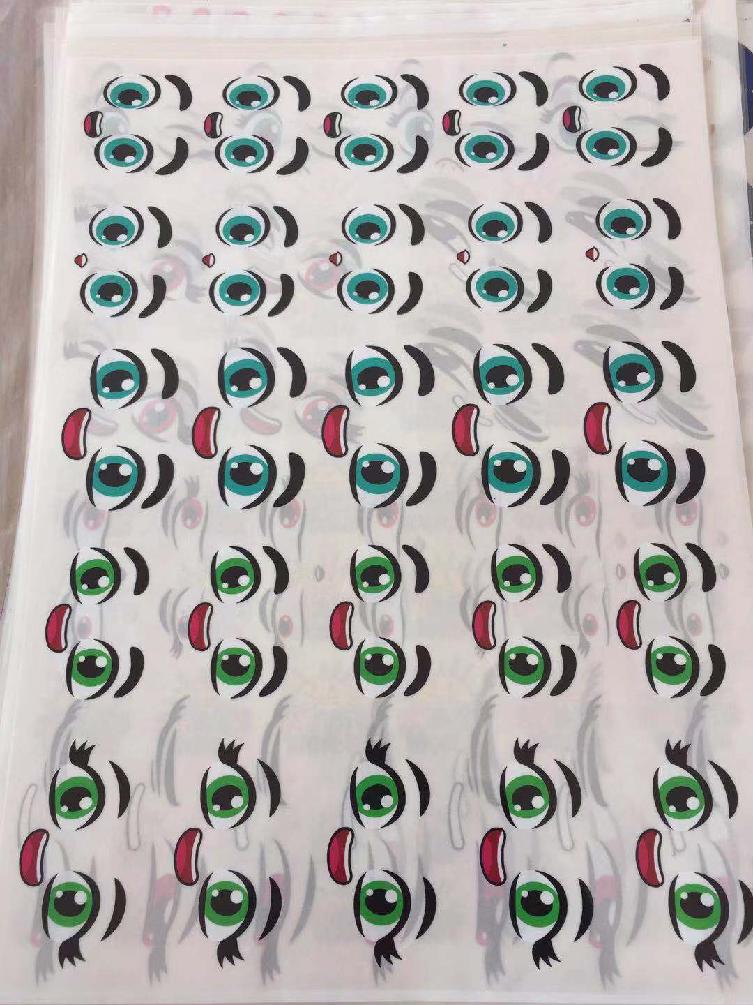 东莞水移印贴纸