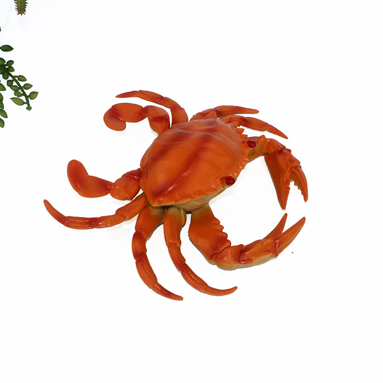 xie香蕉蟹 厂家直销大橡胶螃蟹仿真玩具儿童玩具旁蟹