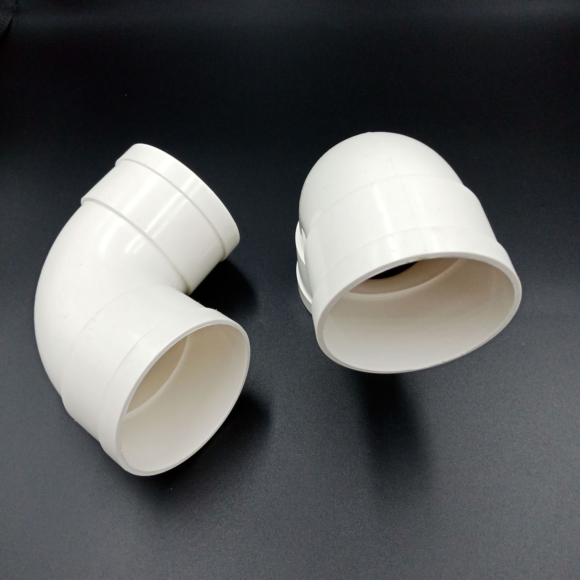 pvc管材管件 pvc90°弯头弯接头管接 pvc排水管件 pvc排水弯头