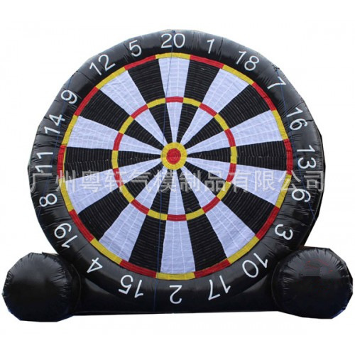 充气飞镖靶 充气足球目标游戏 充气飞镖盘户外运动充气目标足球靶