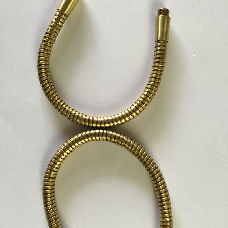 精品推荐耐高温黄铜软管双向黄铜软管铜金属软管