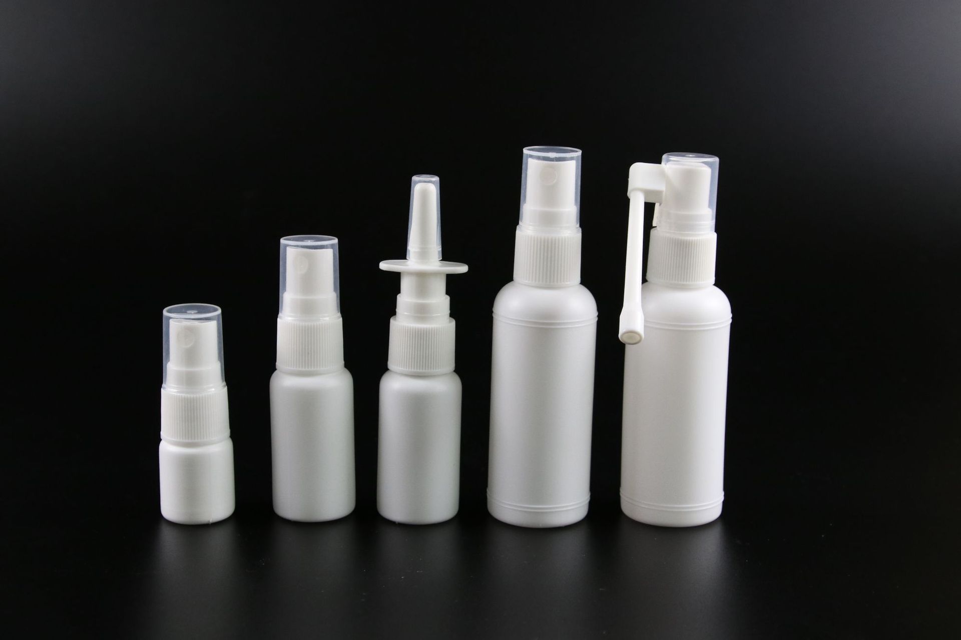 批发50ml象鼻喷瓶 塑料喷瓶 pet加厚白色塑料细雾喷瓶