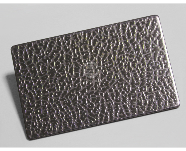 高比不锈钢皮纹压花板304 不锈钢花纹板 蚕蛹纹不锈钢压花板厂家