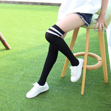 过膝袜女长筒袜日系学生防滑高筒袜韩国学院风大腿袜运动长袜子女