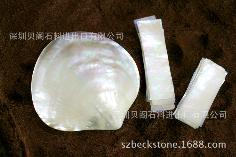 厂家批发 进口白珍珠贝母 白贝片 螺钿漆器 手表表盘用