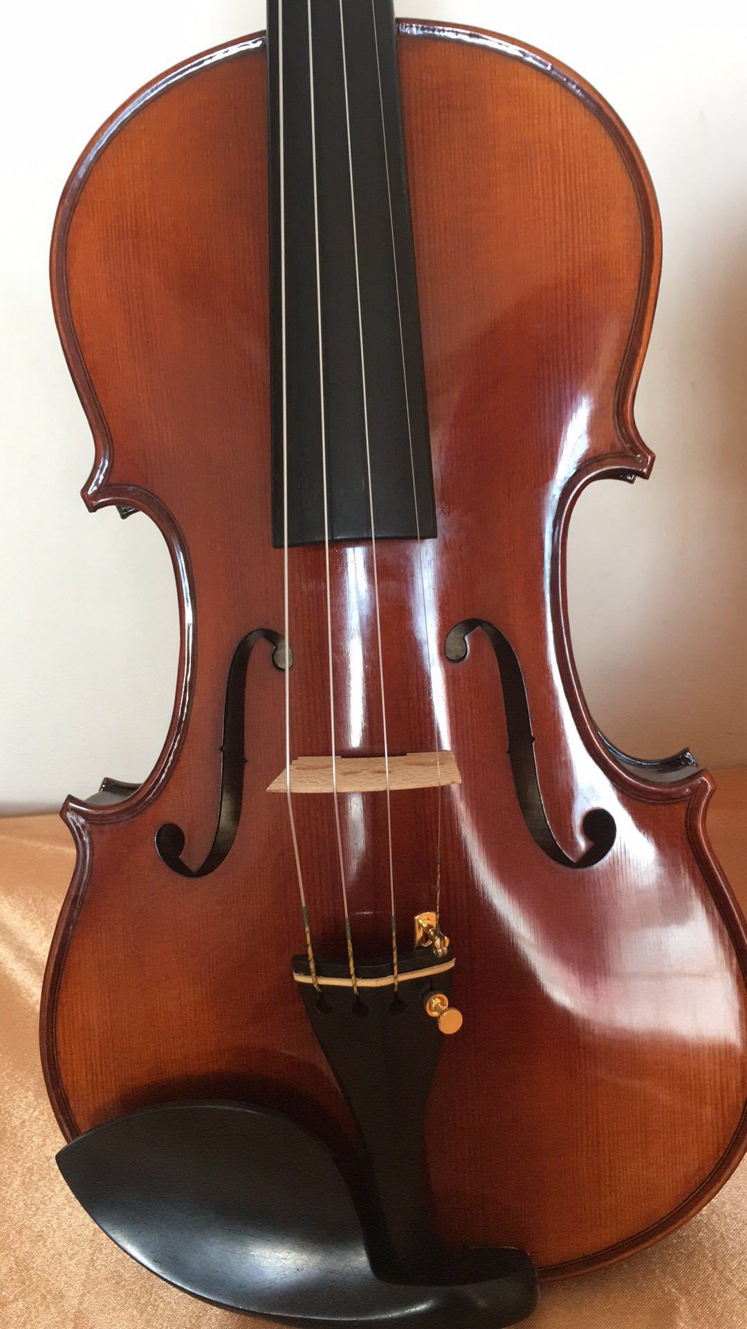 violin全套配置虎纹手工小提琴成人儿童均有音质好考级演奏专用