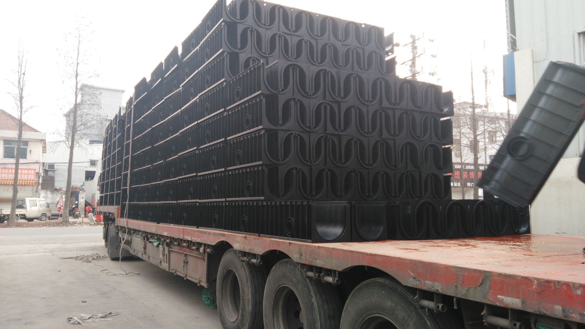 塑料排水沟 排水沟 厂家直销 现货供应 hdpe线性成品排水沟