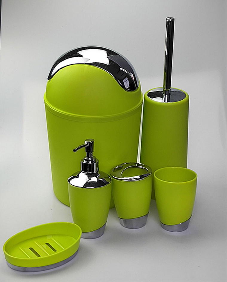新款卫浴套装六件套系列 pp/abs,厂家直销,可订制可印logo