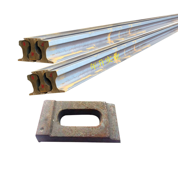 厂家直销龙门吊p43钢轨 盾构用50mn43kg重型轨道钢 全新钢轨p43