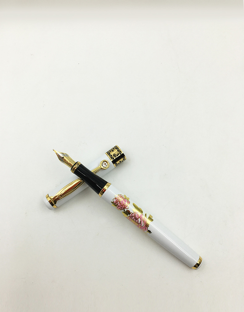 中国风青花瓷笔 青花瓷签字笔钢笔 实用会议商务礼品