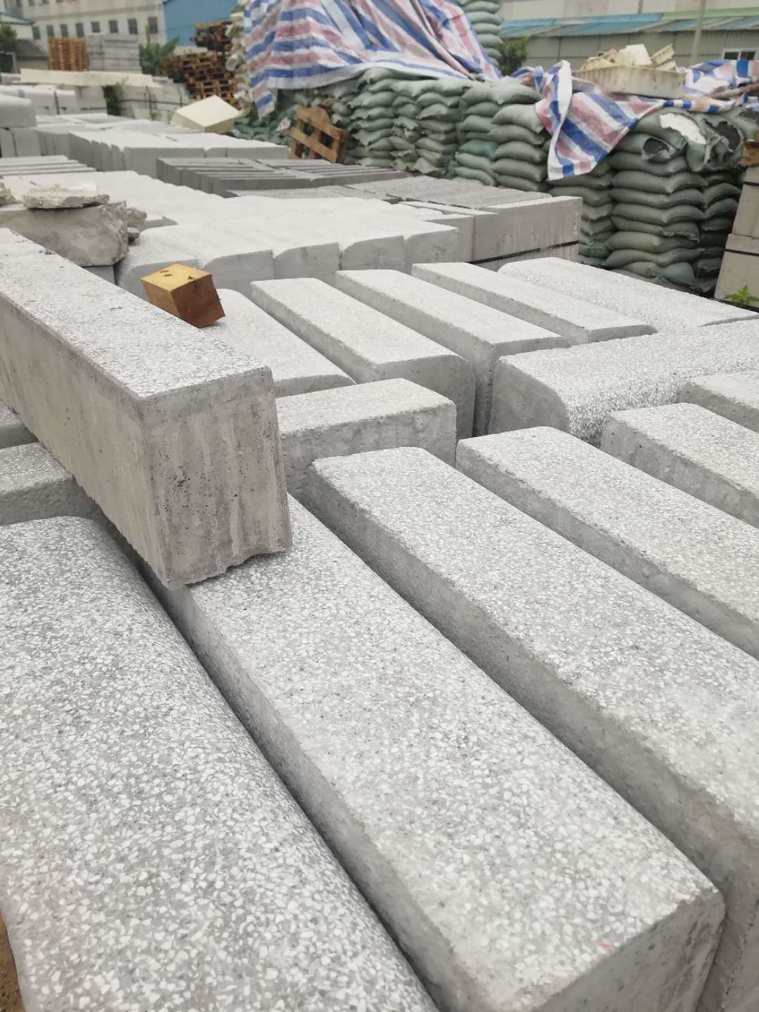 人行道路侧石路沿石公路边石绿道平石仿花岗岩仿石马路旁石定制做