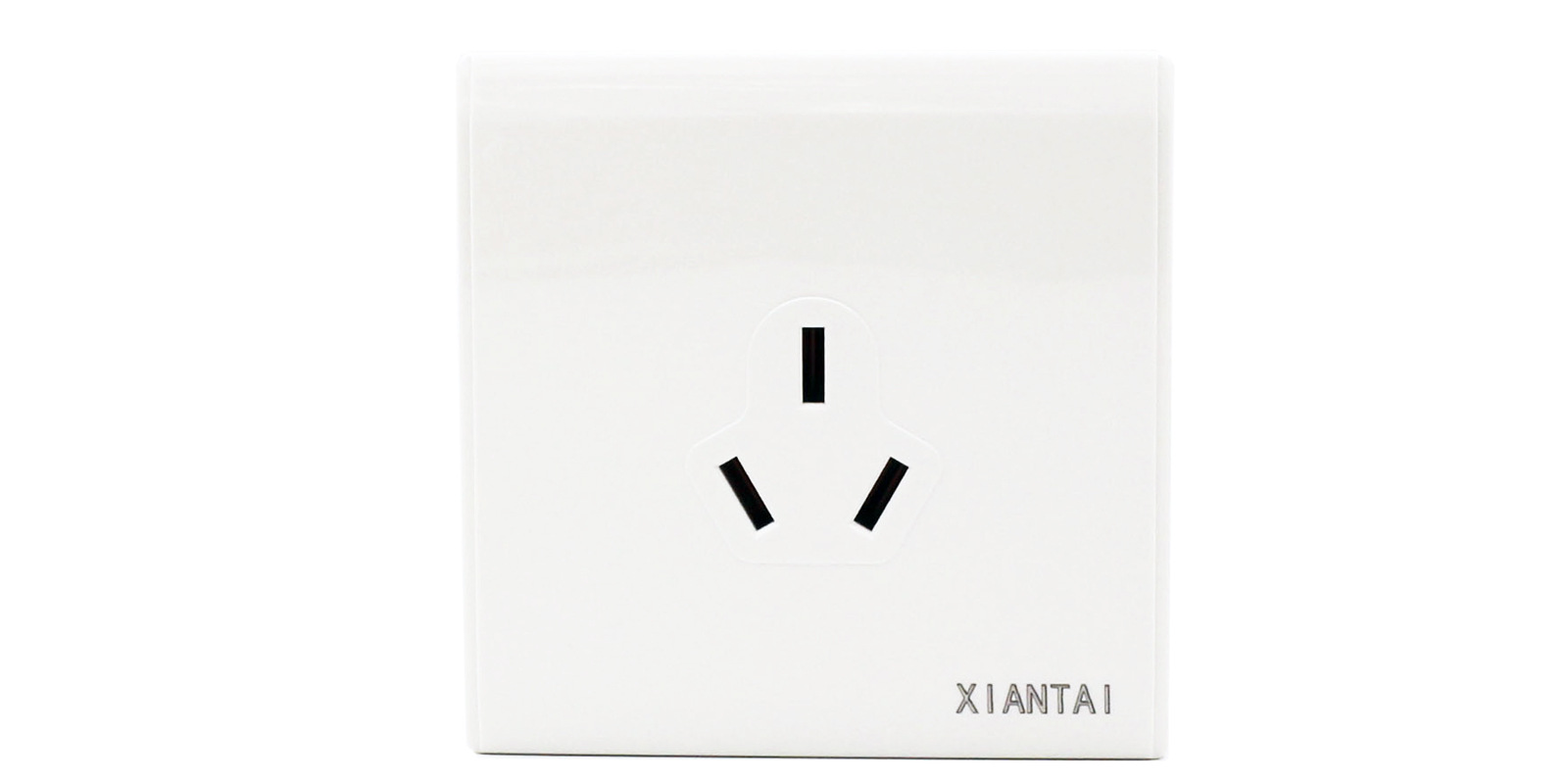 明装三孔16a空调插座 86型明装墙壁插座3孔明装插座厂家ccc认证