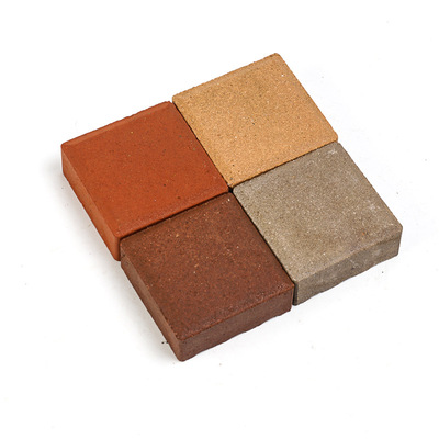 广场园林多规格陶土道板砖抗裂砂浆透水陶土烧结砖