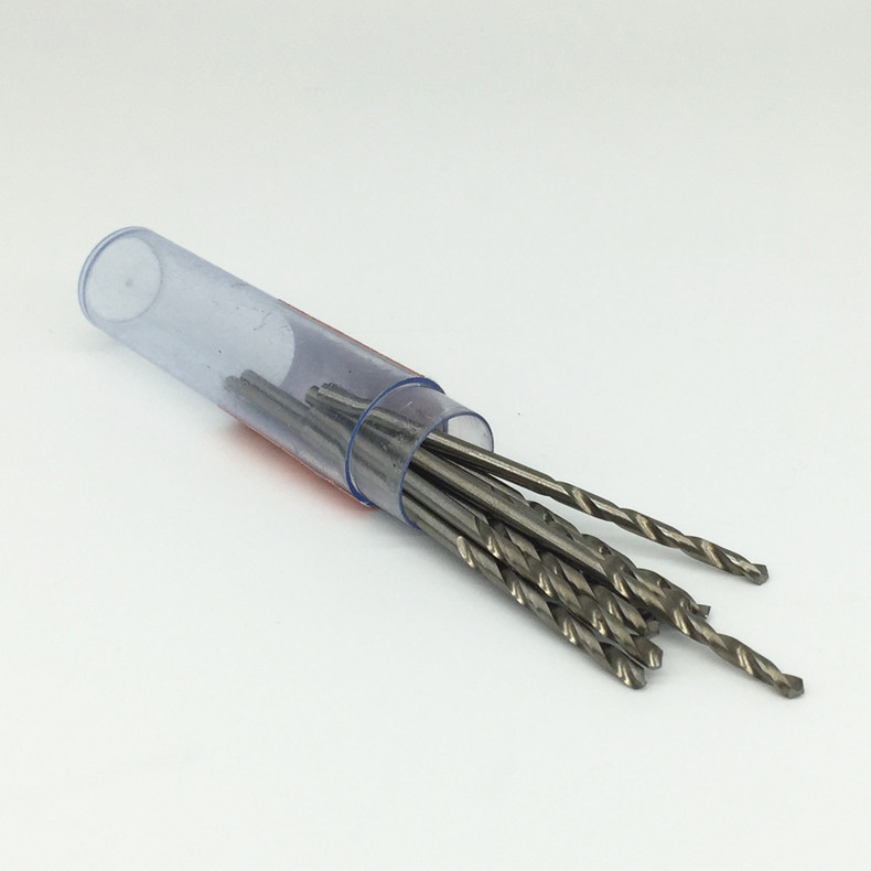 【猛狼】微型直柄麻花钻核桃佛珠珍珠打孔机电钻小钻头0.5-3.0mm