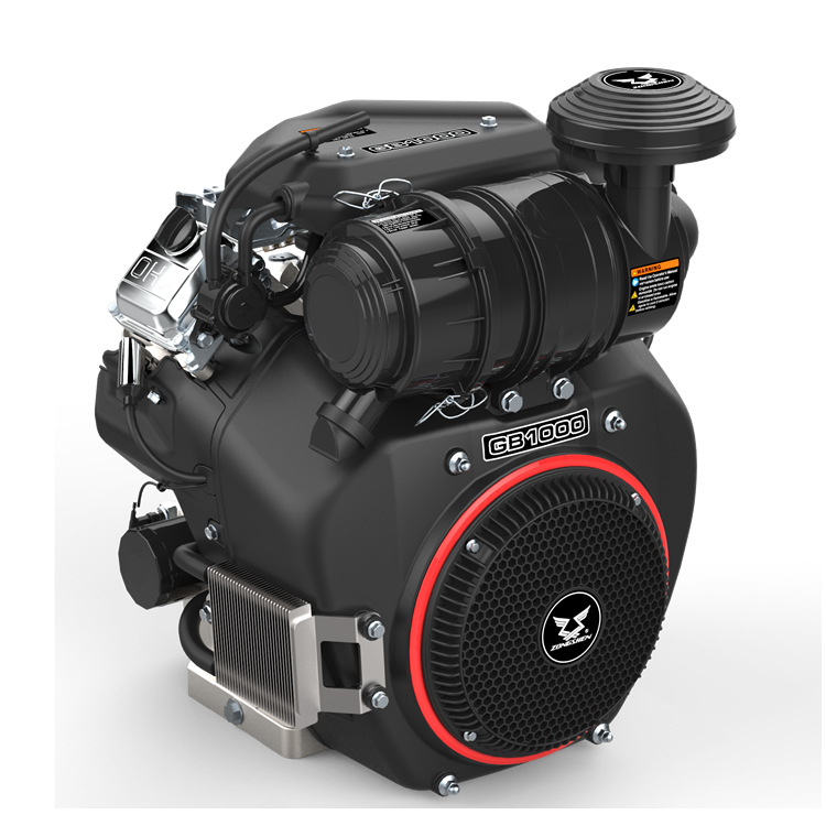 宗申37hp风冷35马力双缸汽油发动机石油山地钻探清洗空压机999cc