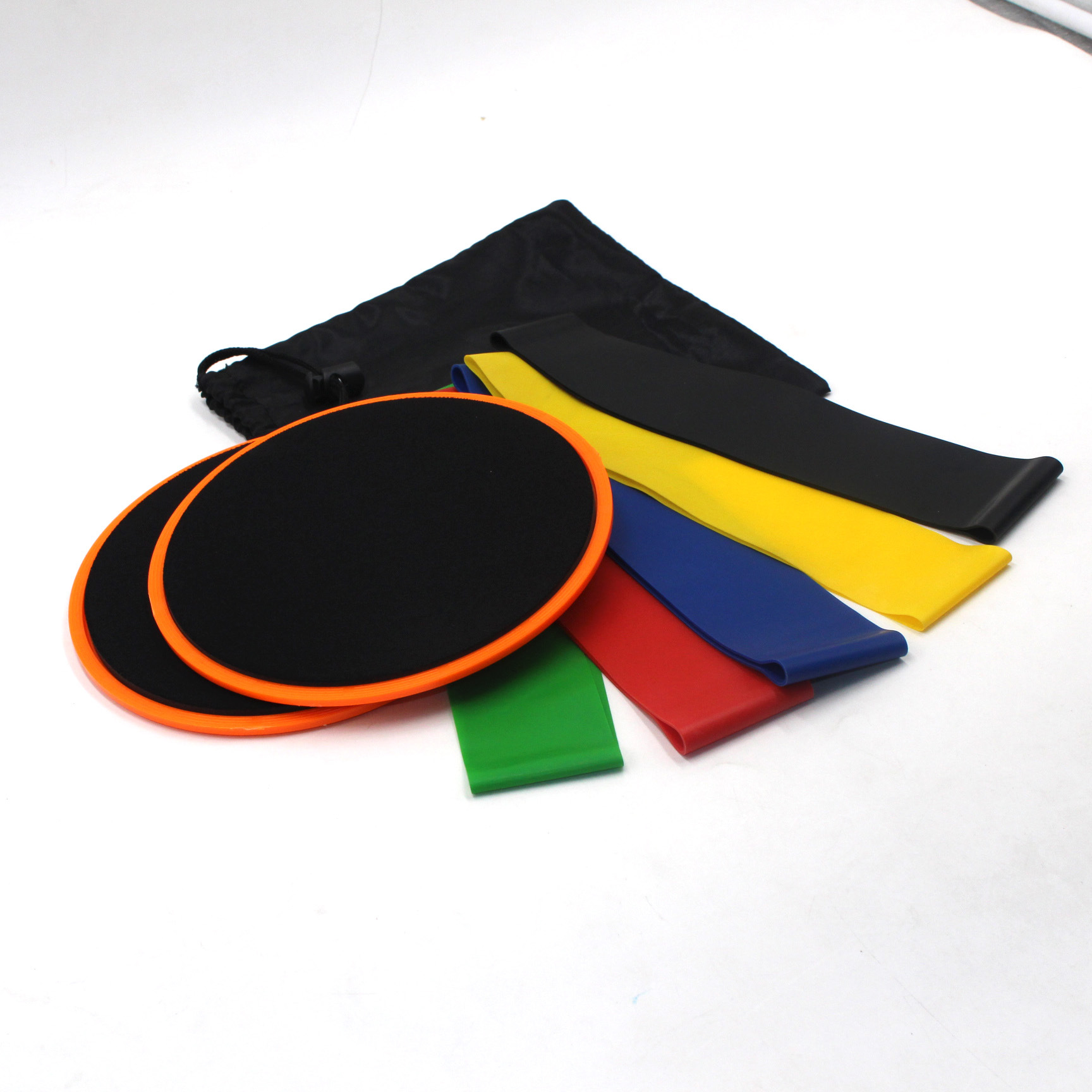 贤尔急速健身滑行盘 gliding disc 瑜伽健身滑行垫2个彩盒装滑盘