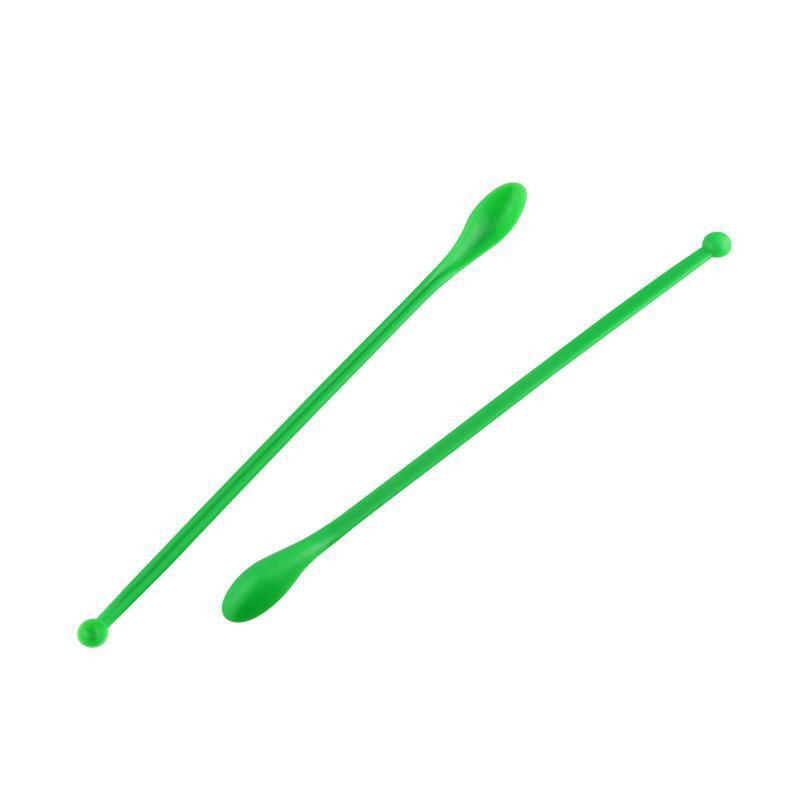 塑料双头药匙20cm教学仪器化学药勺加长药匙大小头