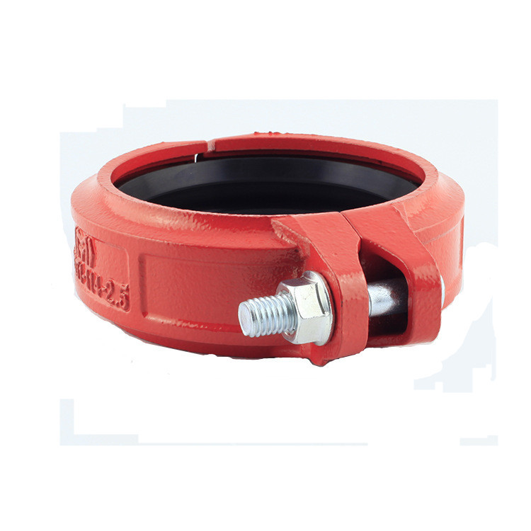 生产批发 沟槽管件钢卡 卡箍 抱箍 消防工程专用 沟槽刚性卡箍批