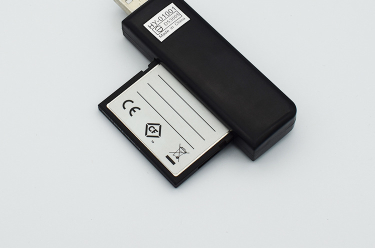 厂家批发cf卡读卡器usb2.0高速读写单反数码相机工控cnc专用代发