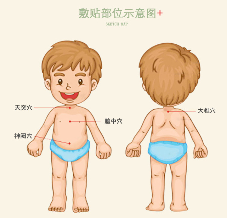 儿童灸生产厂家-儿童灸贴牌oem加工-械字号感冒灸腹泻灸定制oem