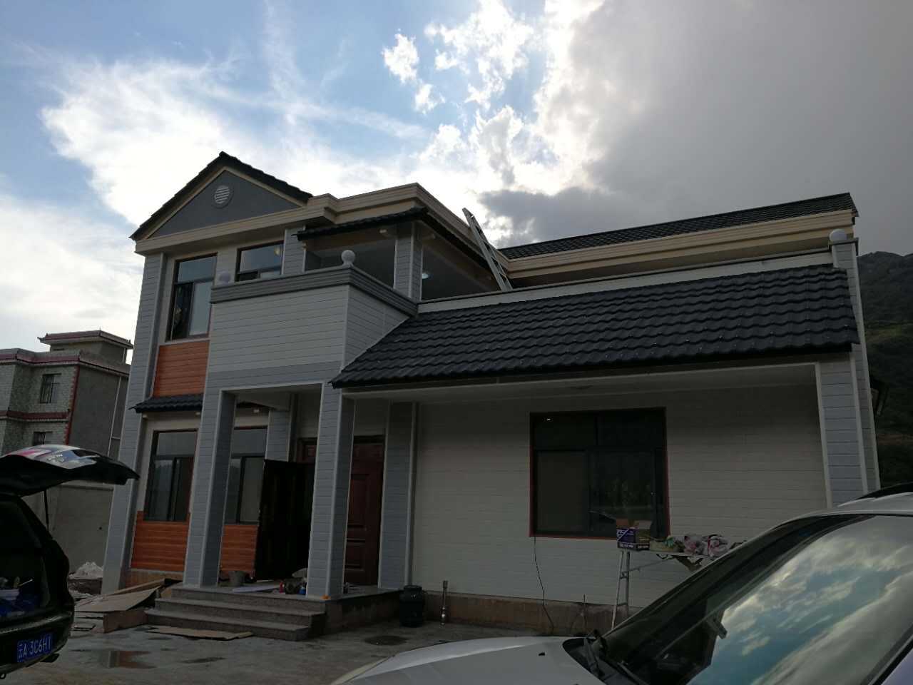 农村老房子翻新改造,选用轻钢结构,更洋气!