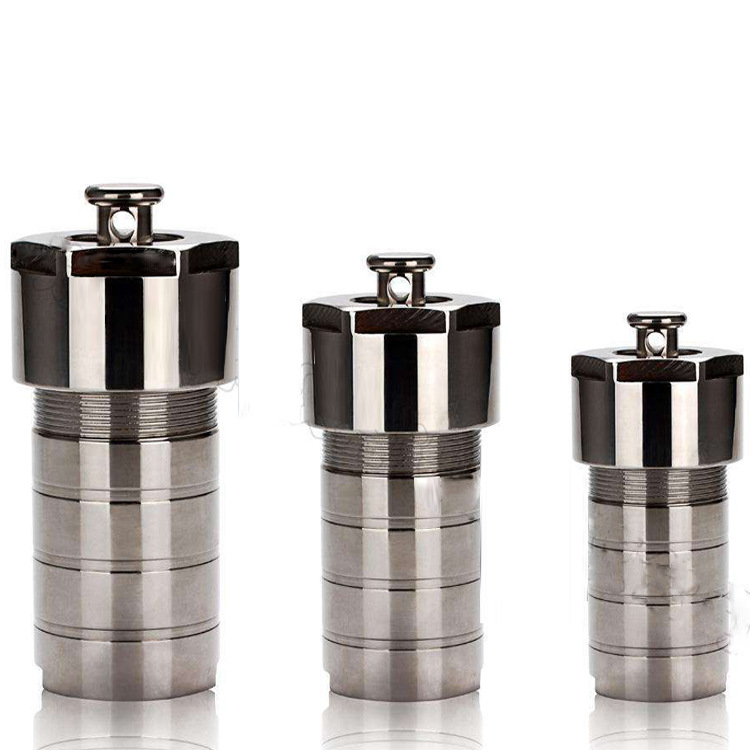 科瑞水热合成反应釜100ml聚四氟乙烯内衬高压不锈钢厂家报价