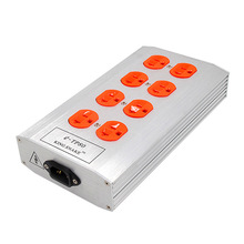 E-TP80(KINGSNAKE 8位无感 防雷插排插座 音响电源滤波器 净化盒