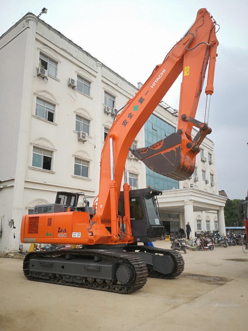 日本准新机zx450二手挖掘机钩机出售