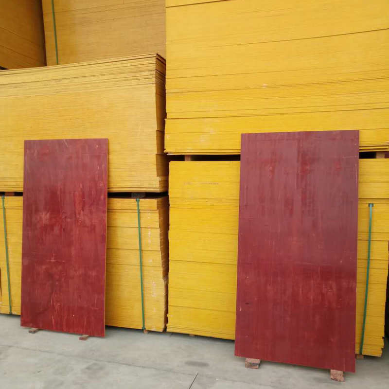 厂家直销 15mm建筑工地用木模板 多层建筑桥梁工程木胶板批发