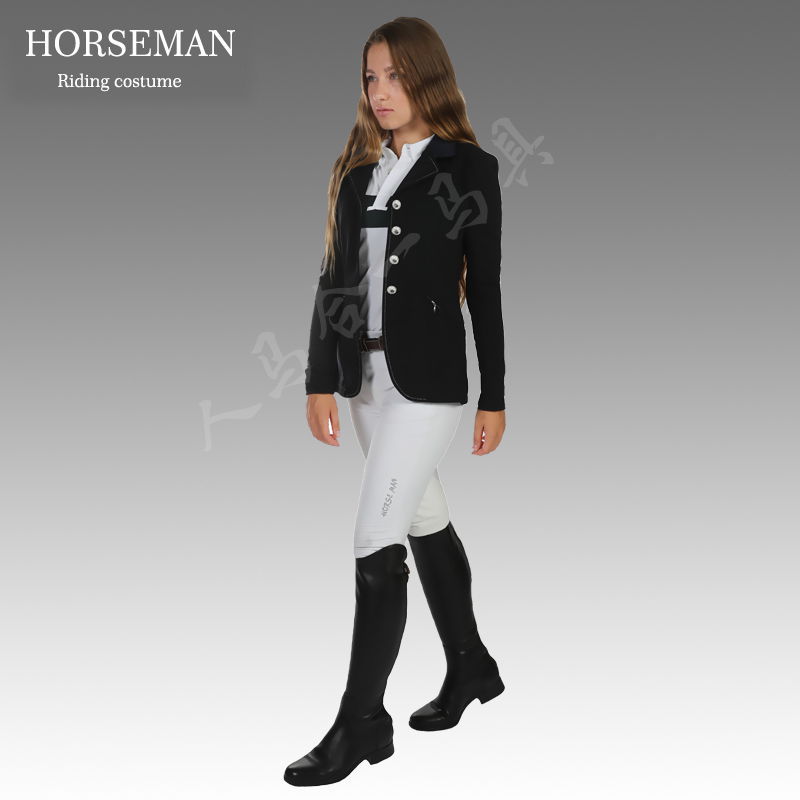 骑士服骑马服装比赛服装马术比赛服可定制人马合一马具女款骑士服