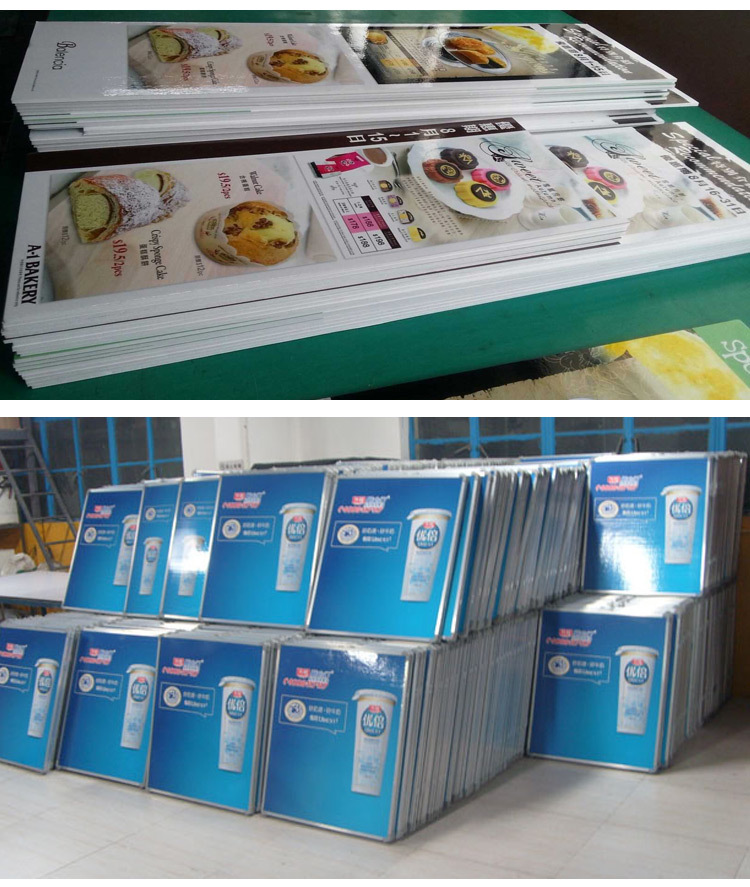 定制广告材料kt板制作 60*90手举牌kt板 喷绘写真广告kt板定制