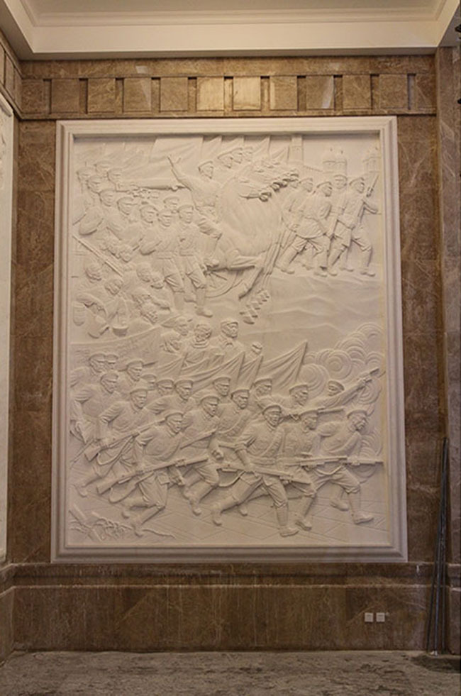 翰鼎集团工程案例————《中国人民革命军事博物馆浮雕》