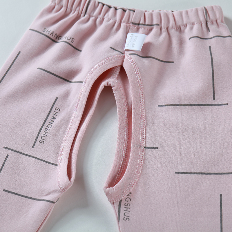 婴儿纯棉内衣_春季新款婴幼儿对开门上衣开裆裤套装婴儿纯棉内衣套装